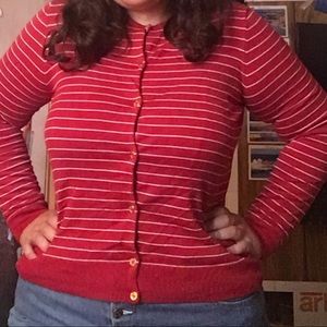 Ralph Lauren striped red sweater